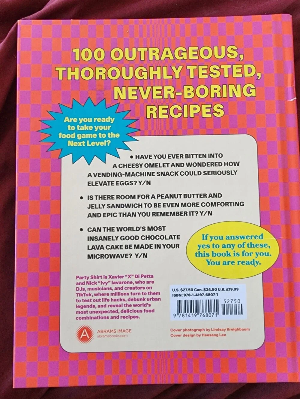 The Party Shirt Cookbook